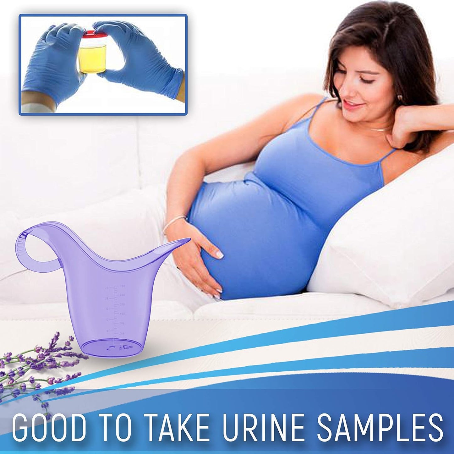 Female Urinal - Portable Urination Device for Women - Pee Standing up - Squad-Free - Ideal during Nights or Bedridden – Protection on Roadtrips - Camping - Boating - Hiking - Outdoor Activities & More