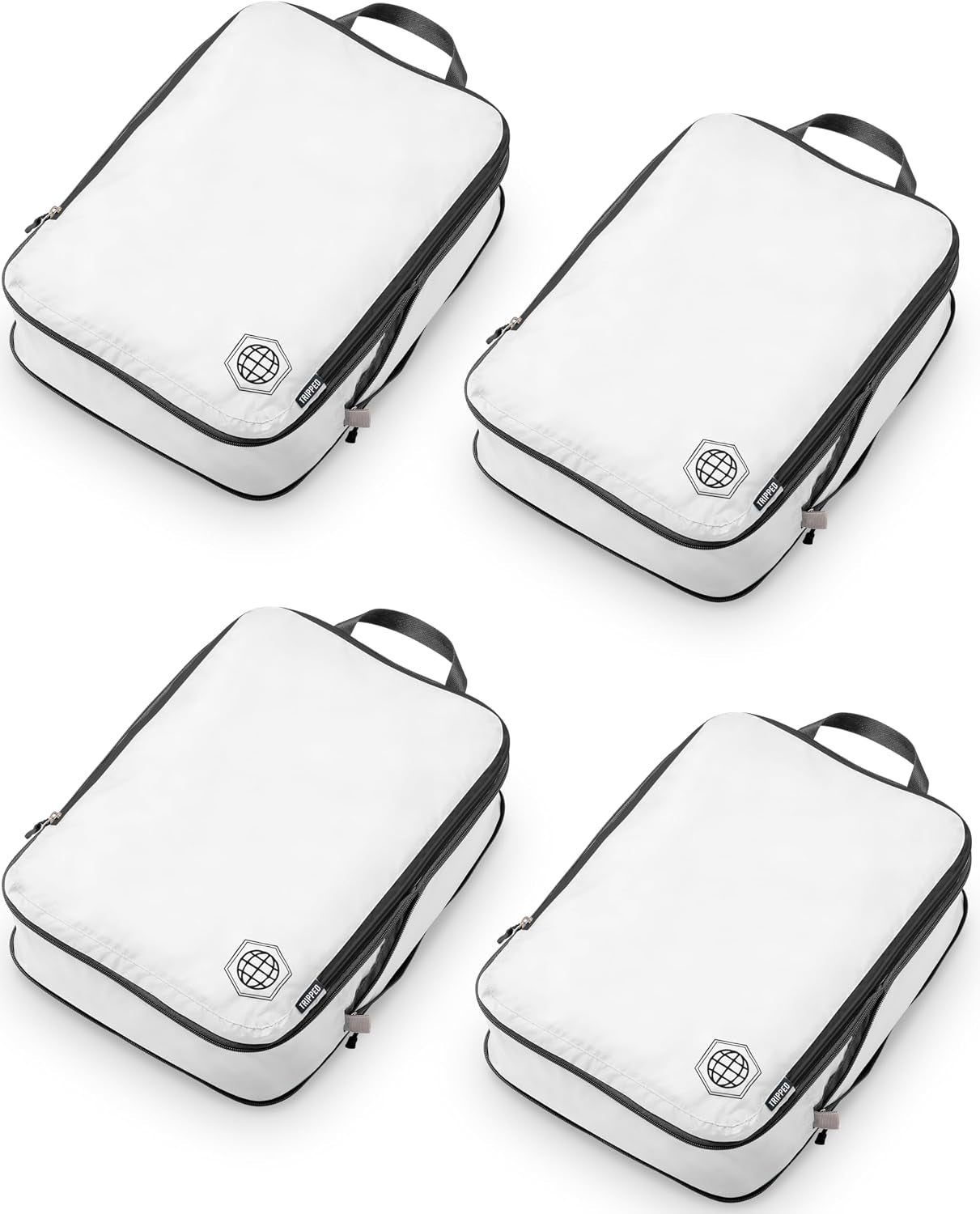 Large Compression Packing Cubes 4-Piece Set for Travel